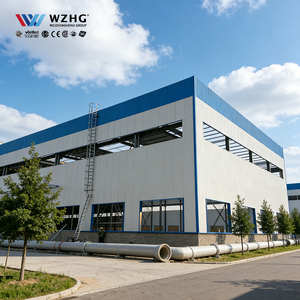 Hangar, entrepôt, atelier, appartement, hôpital, bâtiment industriel à grande portée en structure métallique, durée de vie de 50 ans, 5 ans et plus - Product Image 1