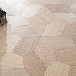 Suelo de Parqué Multicapa de Nogal de 12 mm, Diseño Elegante, Resistente al Fuego, Grado AB, IEC62321, Madera de Ingeniería para Club House - Product Image 1