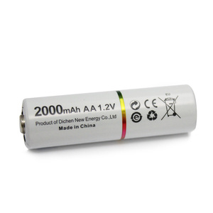 Alta tasa de descarga de 1,2 <span class=keywords><strong>v</strong></span> de batería nimh aa <span class=keywords><strong>2000mah</strong></span> recargable - Product Image 5
