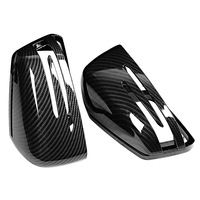 Remplacement de la couverture de rétroviseur latéral en fibre de carbone pour Mercedes Benz W204 W221 W212 W246 GLA250 CLS C218 GLA CLA S C Classe E