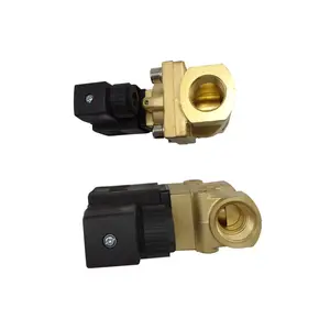 Válvula solenoide de control de fluidos de alta temperatura y alta presión serie 5404 24V CC utilizada para máquinas de soplado de botellas