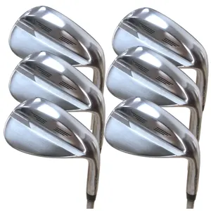 Clubes De Golfe Areia Wedge 56/60 Graus De Aço Inoxidável Clube Direto Eixo Para Golfe Mens Golf Wedge Set