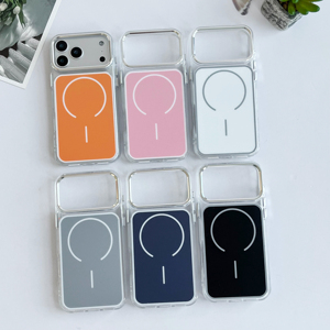 Sáng Tạo N52 Gauss Từ Máy Ban Đầu Màu Sắc Điện Thoại Di Động Trường Hợp Đối Với <span class=keywords><strong>iPhone</strong></span> 16 17 Pro Max 17Air Chống-Mùa Thu Di Động Bao Gồm - Product Image 1