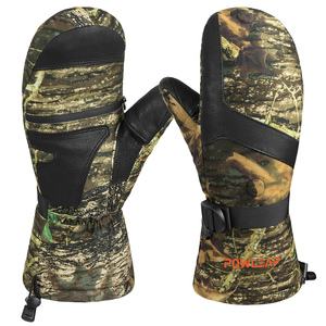 Melhor Venda Tempo Frio Fleece Warmer Luvas De Trabalho Ao Ar Livre Custom Camo Design <span class=keywords><strong>Anti</strong></span> Slip Shooting Hunting Luvas - Product Image 2