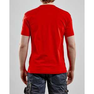 BLAKLADER-Camiseta 330010305600M Roja-EAN 7330509125205 CAMISETAS DE TRABAJO Y POLOS - Product Image 4