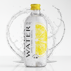 Refresco de Limón Rongdi Bajo en Calorías, Bebida Gaseosa Refrescante <span class=keywords><strong>y</strong></span> Saludable en Envase de Botella, Baja en Grasas - Product Image 1