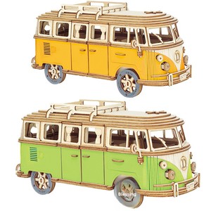 <span class=keywords><strong>Puzzle</strong></span> <span class=keywords><strong>3D</strong></span> en bois pour adultes et enfants, manuel de pratique pratique pour la décoration de la maison, assemblage manuel, <span class=keywords><strong>voiture</strong></span> de camping, <span class=keywords><strong>puzzle</strong></span> <span class=keywords><strong>3D</strong></span> - Product Image 1