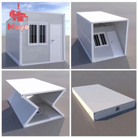 Modern 20ft prefabrik çelik ev düz paketi emlak minik modüler yaşam konteyneri ev katlanabilir ev modüler ev