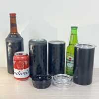 Pince à canettes universelle Unisweet Classic Ice Can Cola Can Tongs, compatible avec toutes les canettes standard de 12 oz et les canettes SlimSize, en acier inoxydable à double paroi isolé.