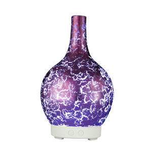 เครื่องกระจายกลิ่นหอมลายแตกสร้างสรรค์ 100 มล. เครื่องเพิ่มความชื้นในอากาศไฟฟ้าสำหรับใช้ในบ้าน ห้องนอน และบนโต๊ะ - Product Image 4