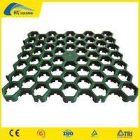 Prix d'usine 50mm pavés d'herbe en plastique pour la construction de routes