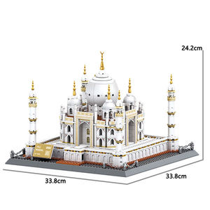 Wange 5211 Taj Mahal India, Bloques de Construcción de Edificios Famosos, Modelo de Adorno, Juego de Bloques de Construcción Educativos para Niños - Product Image 5