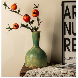 Vase en céramique de style <span class=keywords><strong>peinture</strong></span> à l'huile en forme de citrouille, décoration moderne pour la maison et l'hôtel, cadeau pour une nouvelle maison - Product Image 4