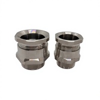 LKETECH Série A2F Presse-étoupe industrielle étanche IP68 en acier inoxydable 316L A2F/M32 Connecteur de câble 32mm