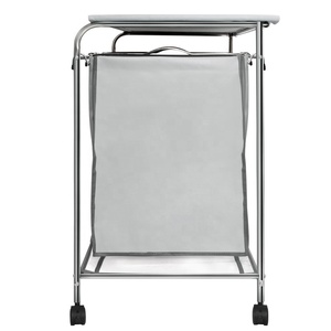 Giỏ Hàng Giặt Ủi Với 4 Bánh Xe Và Xe Đẩy Quần Áo - Product Image 2