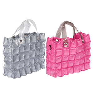 Sacs à main gonflables en PVC personnalisés promotionnels, sacs de plage en plastique à bulles, sacs étanches - Product Image 1