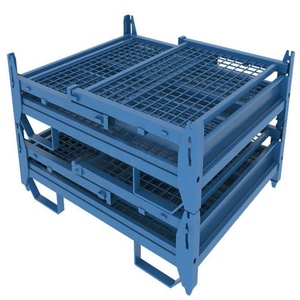 Vente directe d'usine personnalisé Heavy Duty Pliable stockage palette cage - Product Image 5
