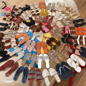 Sandalias de Moda 2026 con Estampado de Leopardo para Mujer, Punta Abierta, Planas, Casuales, de Playa, Antideslizantes, con Plantilla de PVC, para Exteriores, de Tela Elástica - Product Image 2