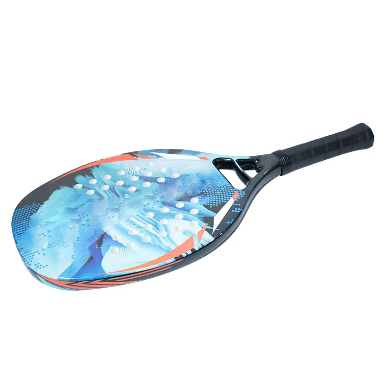 2024 bestseller strand-tennisschläger kundenspezifisches logo kohlefaser strand-tennisschläger fiberglas eva design oem/odm