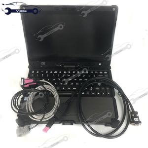 Kit de câbles de diagnostic 12 broches pour chariots élévateurs Mitsubishi, incluant Diagnozer + ordinateur portable V110 - Product Image 2