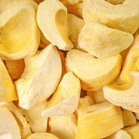 Natuurlijk gevriesdroogde durianbrokjes, knapperig, suikervrij, gezonde fruitsnack, OEM, groothandel, gecertificeerde voedselleverancier
