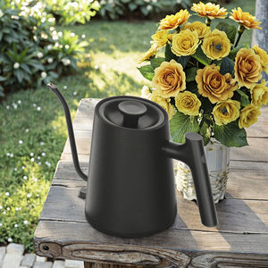 Hervidor Eléctrico Portátil de Acero Inoxidable LEXIA con Cuello de Cisne, 1200W, 0.9L, Control Digital de Temperatura, Función Mantener Caliente, 360°, para Exteriores y Hoteles - Product Image 1