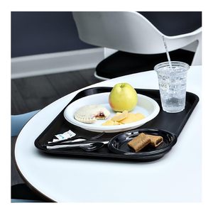 Kit de couverts en papier et plastique six pièces Boardwalk noir (fourchette/couteau/serviette/cuillère à café) 250/carton - Product Image 6