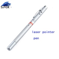 Boîte cadeau en étain en vente chaude, emballage 4 en 1, stylo laser, stylo à bille, stylo lumière lunaire, stylo laser LED, antenne