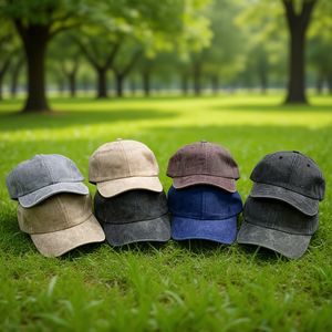 Cappellino da Baseball in Cotone Lavato Tinta Unita, 360 Pezzi Colori Assortiti, Unisex per Uso Esterno - Product Image 2