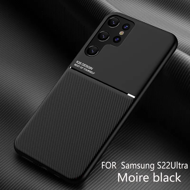 Anica — Coque en cuir Ultra-délicate, étui de protection minimaliste pour téléphone portable, Samsung, S22