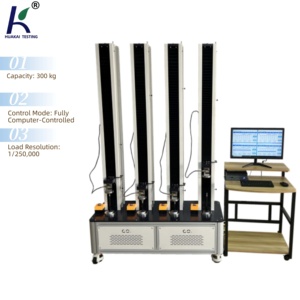 Máy kiểm tra lực lò xo khí bốn trạm Thiết bị kiểm tra hiệu suất lực nén lò xo khí được điều khiển bằng máy tính - Product Image 2