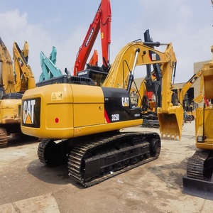 Excavadora de orugas Cat 325DL Cat 325D usada de alta calidad original con buenas condiciones Excavadora de orugas CAT 320 de segunda mano - Product Image 5