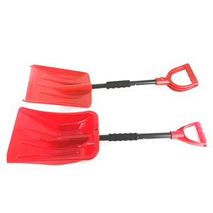 थोक पेशेवर प्लास्टिक बर्फ फावड़ा हुकुम मैनुअल बर्फ ढकेलनेवाला - Product Image 2