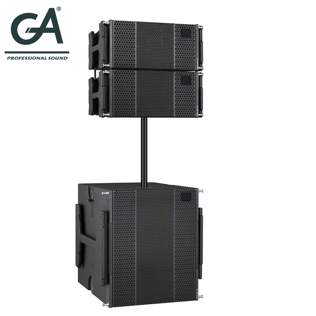 Professional Audio Double 12 Inch Line Array Speaker System