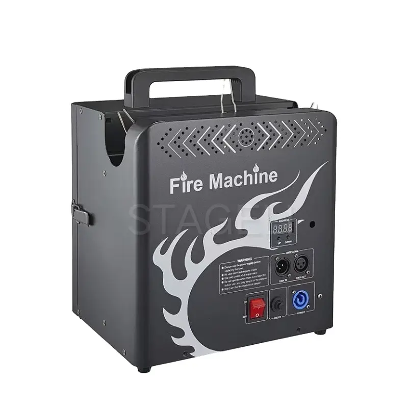 Professional Audio Video Lighting Machine Outdoor Indoor Flame Stage Fire Effects DJ DMX Fire Thrower Professional Audio Video