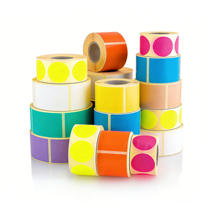 Etiquetas Adhesivas de Papel Térmico Plateadas de 58 mm x 76 mm (500 Unidades) en Rollo de 40 mm x 15 mm, 15 x 30 - Product Image 1