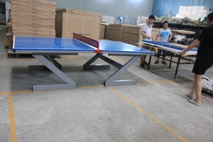 Table de <span class=keywords><strong>ping</strong></span>-<span class=keywords><strong>pong</strong></span> de qualité supérieure pour l'extérieur, plateau en fibre de verre de 18 mm, équipement de fitness extérieur - Product Image 5