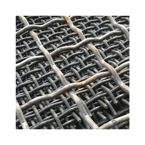 Balaustrada tejida de malla de alambre de acero inoxidable, alambre prensado de tejido abierto, estilo de tejido liso con servicio de procesamiento de doblado - Product Image 2