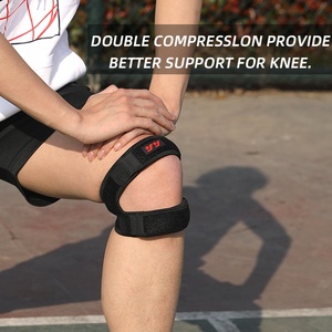 Đôi đầu gối dây đeo xương bánh chè Brace cho đầu gối Pain Relief Runner Jumper phòng tập thể dục tập thể dục patellar viêm gân - Product Image 2