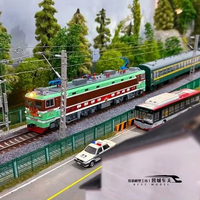 Base de présentation pour train miniature HO échelle 1:87, scène de chemin de fer électrique chinois du Sud-Ouest, 140x40cm