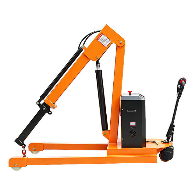 1.5 Ton Mobile Slewing Jib Crane 360° Rotation Wheeled Cantilever Hoist