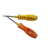 Testeur de tension sans contact VoltGrip bicolore haute précision (0,01%+1) avec fenêtre de circuit visible 60V-1000V AC/DC – Stylo électrique