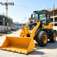 Mini-chargeuse articulée robuste de 4 tonnes avec moteur diesel Yuchai, godet standard, équipement lourd pour les travaux de terrassement sur site