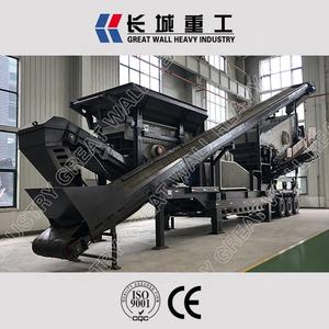 Schneller Versand Hard Rocks High Automation Preis für <span class=keywords><strong>mobile</strong></span> Zerkleinerung anlagen, Aggregat-Produktions linie, Hersteller von Brecher anlagen - Product Image 5