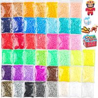 Vente flash - Ensemble de perles Hama de 2,6 mm - Perles en plastique faites à la main - Jouets éducatifs pour enfants - Artisanat