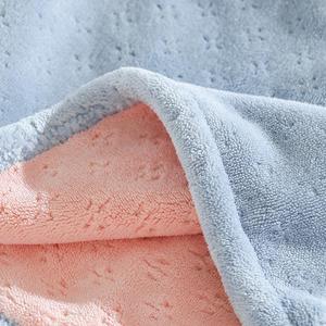 Factory Price Quick Dry Double Color Microfiber <strong>Hair</strong> Turban Drying <strong>Towel</strong> Woven Antimicrobial <strong>Wrapping</strong> <strong>Towel</strong> for Drying <strong>Hair</strong> - Product Image 4