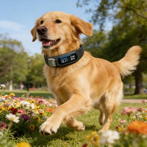 USMILEPET - Rastreador GPS Inteligente para Mascotas, Monitoreo de Temperatura Infrarroja, IP67, Plástico, Ubicación en Tiempo Real, Collar de Seguimiento de Salud para Perros - Product Image 2
