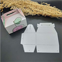 Su misura 3D metallo taglio muore per Scrapbooking scatola di immagazzinaggio e goffratura carta carta fai da te stencil artigianato fatto a mano