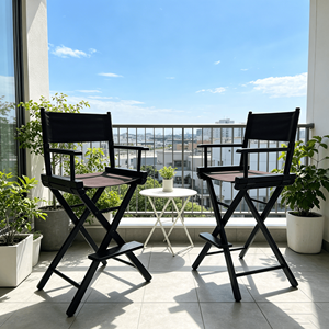 Chaise de directeur moderne pour le camping, multicolores, pour <span class=keywords><strong>la</strong></span> pêche et les meubles en bois d'extérieur pour <span class=keywords><strong>la</strong></span> <span class=keywords><strong>plage</strong></span>, le jardin, utilisation en extérieur - Product Image 2