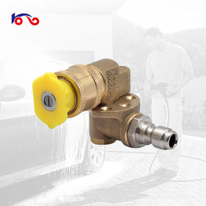 Adaptateur pivotant pour <span class=keywords><strong>nettoyeur</strong></span> <span class=keywords><strong>haute</strong></span> <span class=keywords><strong>pression</strong></span> <span class=keywords><strong>avec</strong></span> connecteur rapide 1/4 pouce, embout rotatif à 360 degrés - Product Image 2